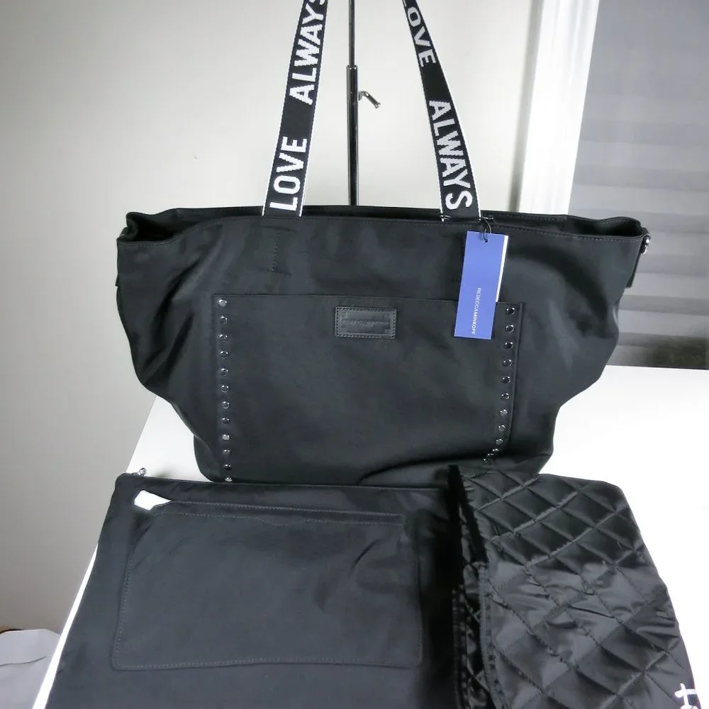 Rebecca Minkoff Baby Tote 3 Piece Diaper Bag NWT